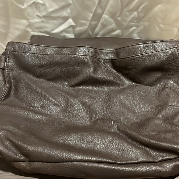 GENUINE LEATHER GABOL UNISEX TRAVEL BAG LAPTOP BAG PROFESSIONAL DARK BROWN - Picture 2 of 9